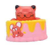 PU cat and mouse cake