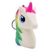 PU horsehead key chain