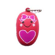 PU cartoon key ring