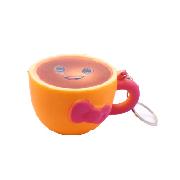 PU咖啡杯钥匙扣