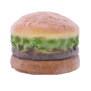 PU flocked hamburger