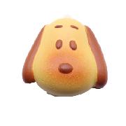 PU cartoon dog head bread patch