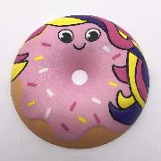 PU donut book cover patch